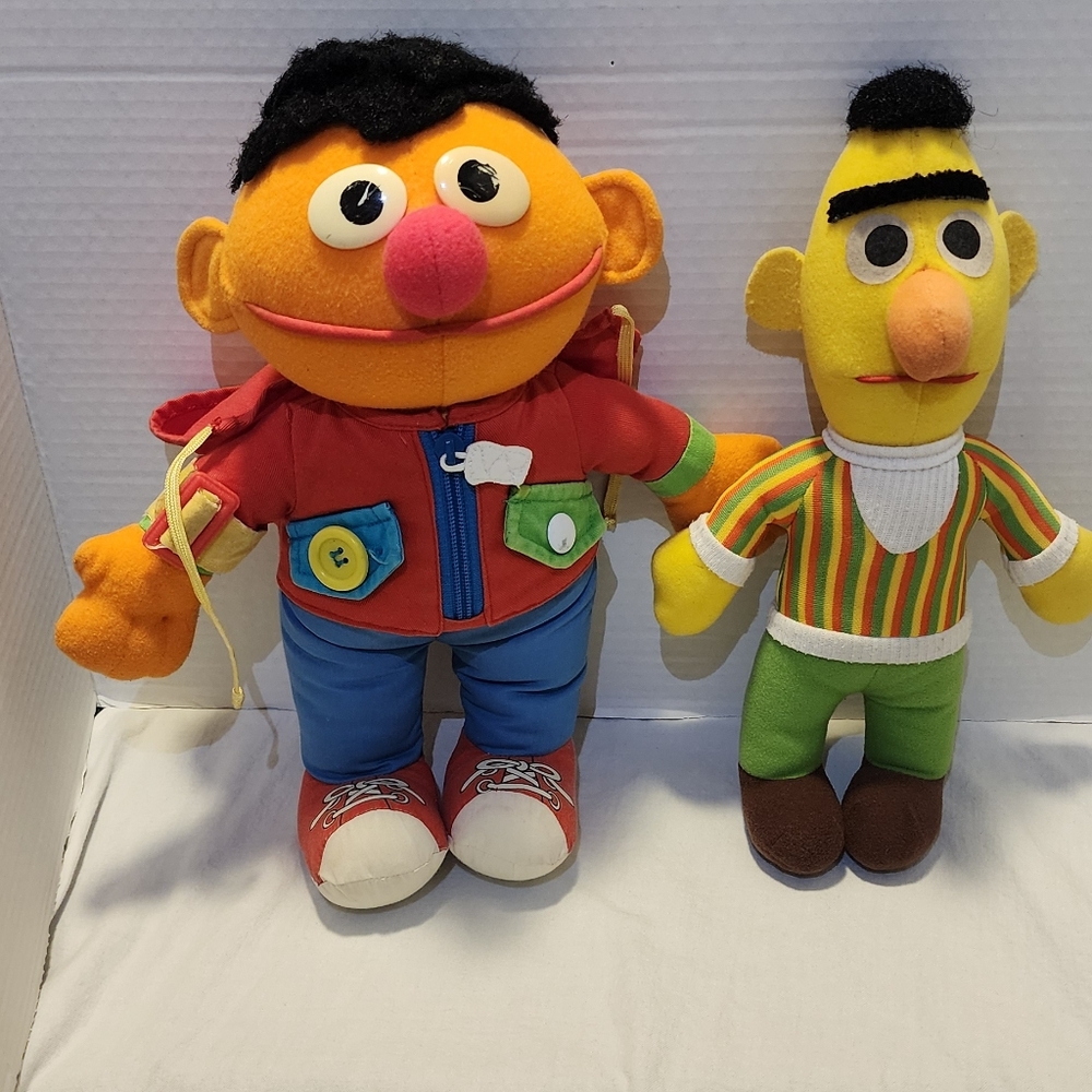 Vintage Sesame Street Ernie And Burt